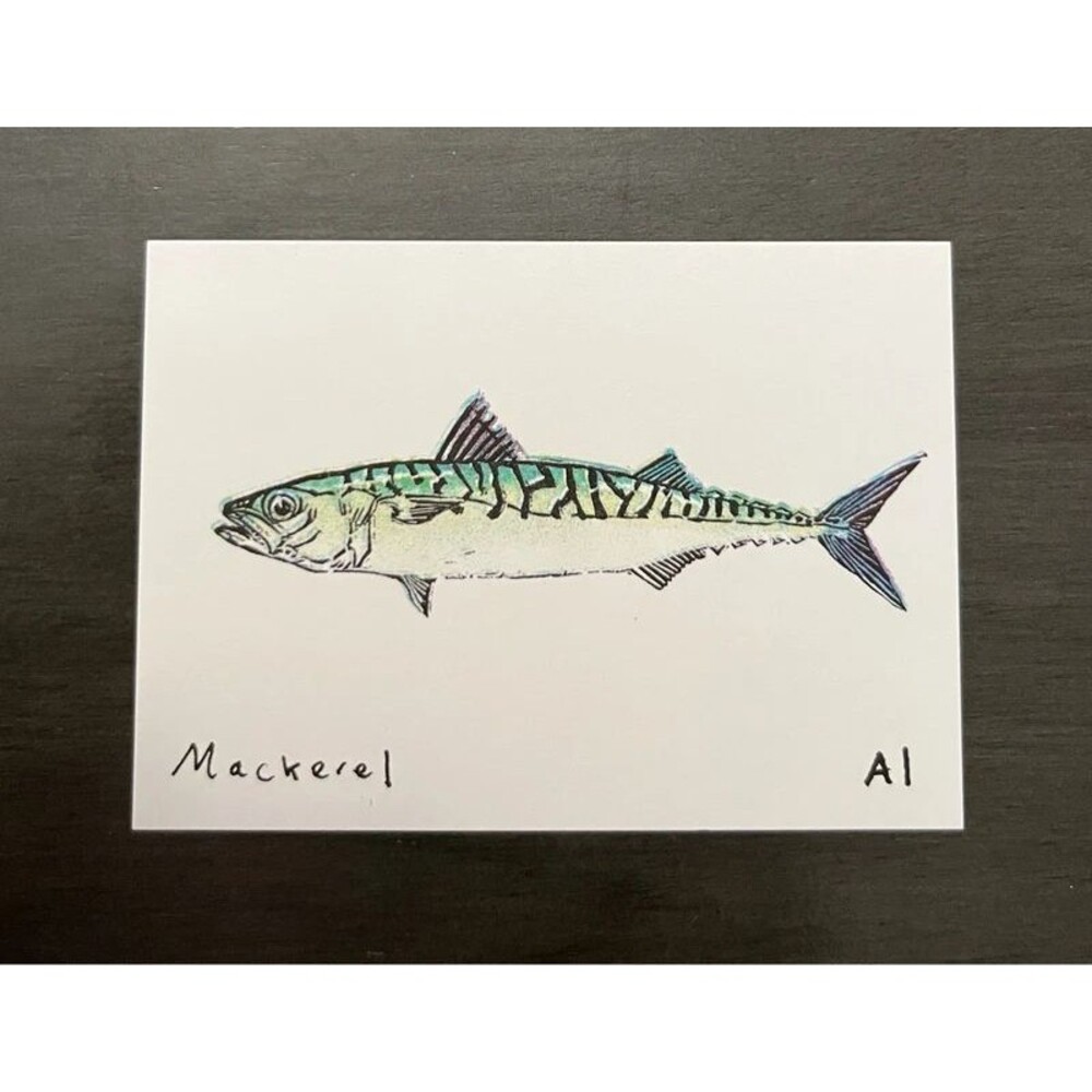 Ana Inciardi Mini Print - Mackerel